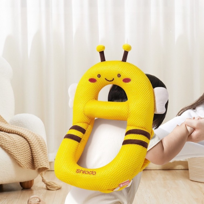 Baby Walker Activity - Breathable Baby Head Protection Cartoon Anti-drop
