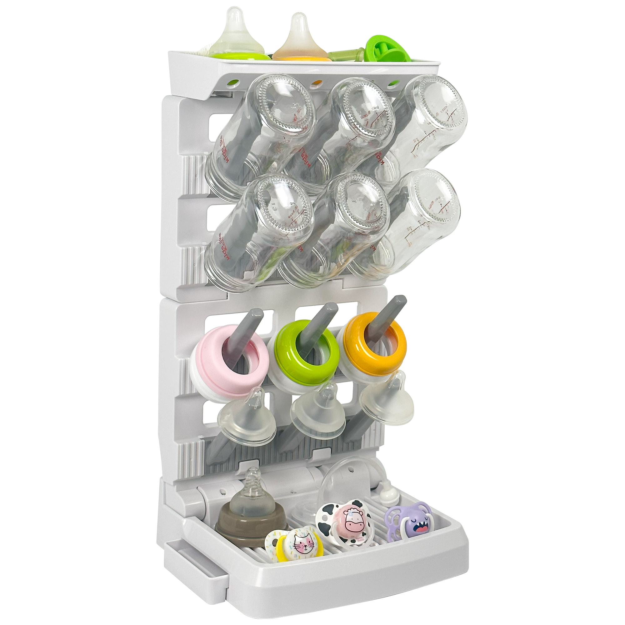 Baby Products Sale - Vertical detachable baby bottle drying rack,