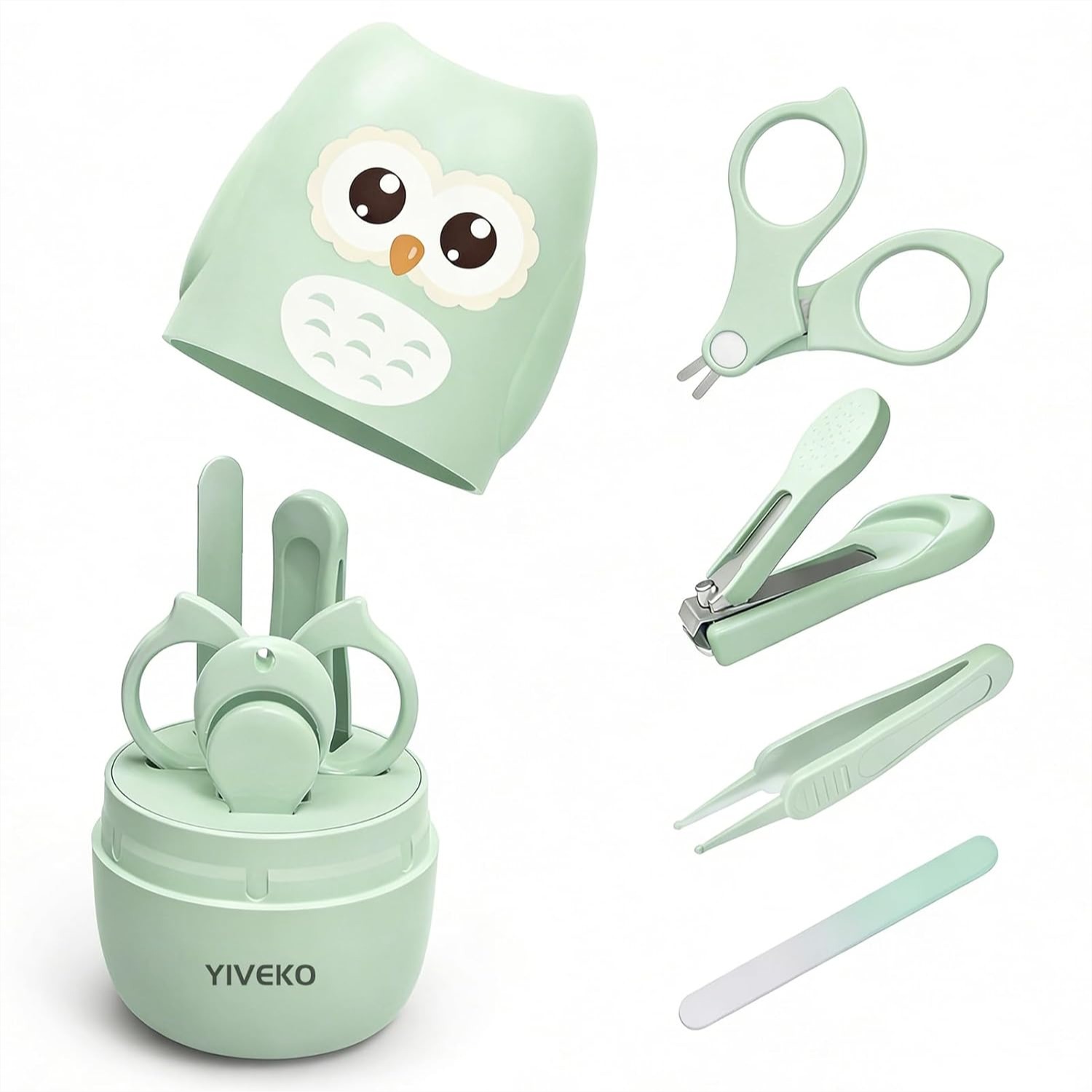 Baby Products Combo - Baby Nail Kit, 4-in-1 Baby Nail