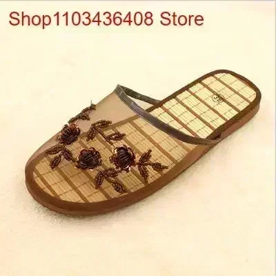 Baby Gate Stairs - Women Stylish Floral Slippers Flats Flip