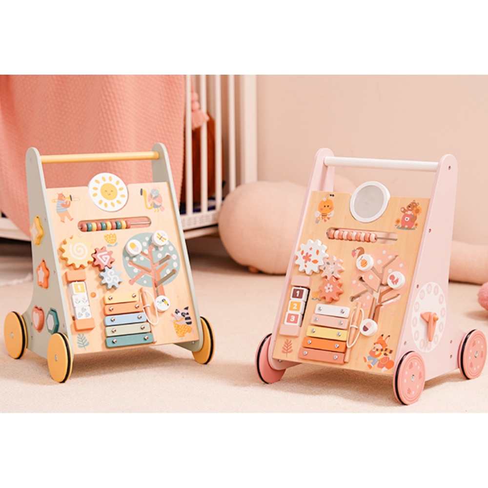 Robotime Robud Wooden Baby Wal - đánh giá và giá Baby Walker Activity
