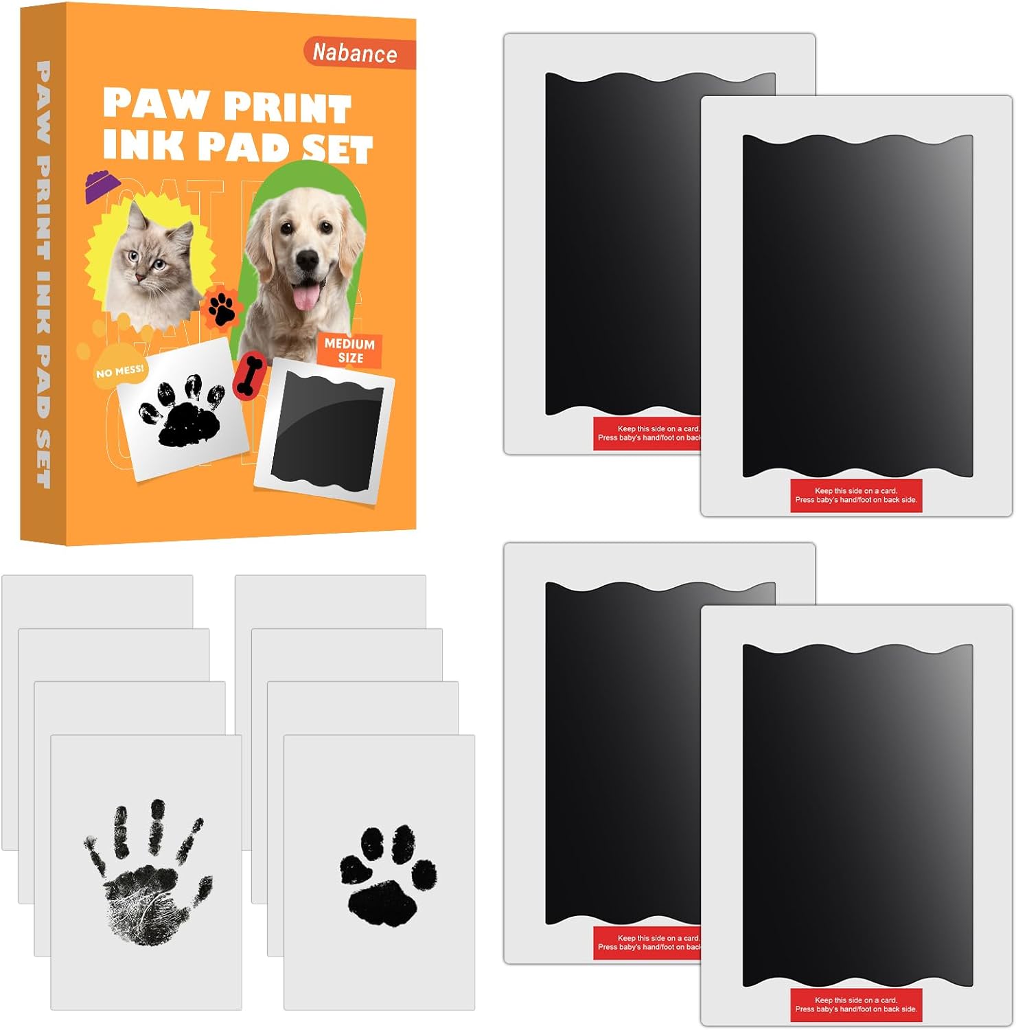 4 Clean Touch Ink Pads & 8 Imp - đánh giá và giá Baby Products Gift Card
