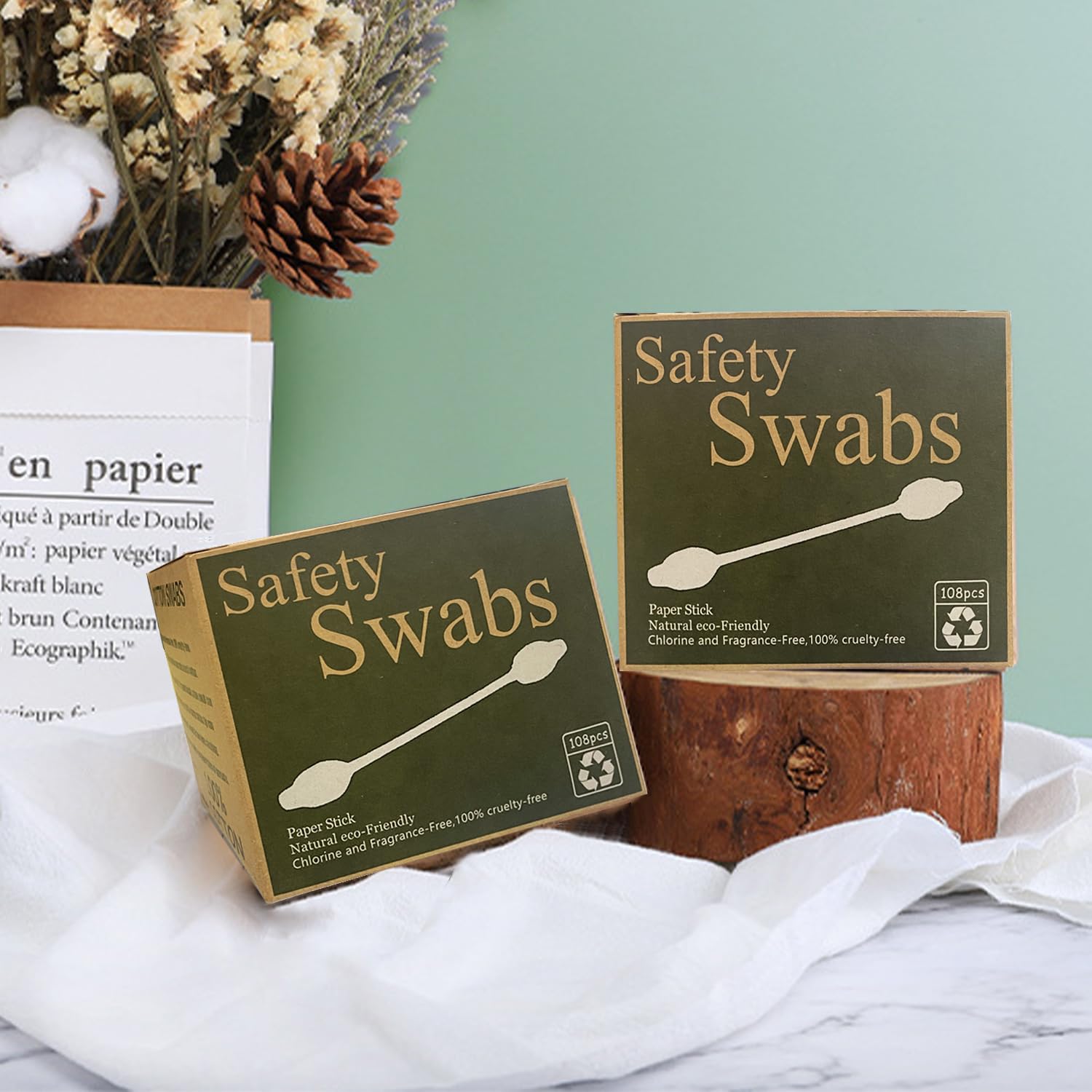 216PCS Large Tip Cotton Swabs  - đánh giá và giá Baby Products Combo