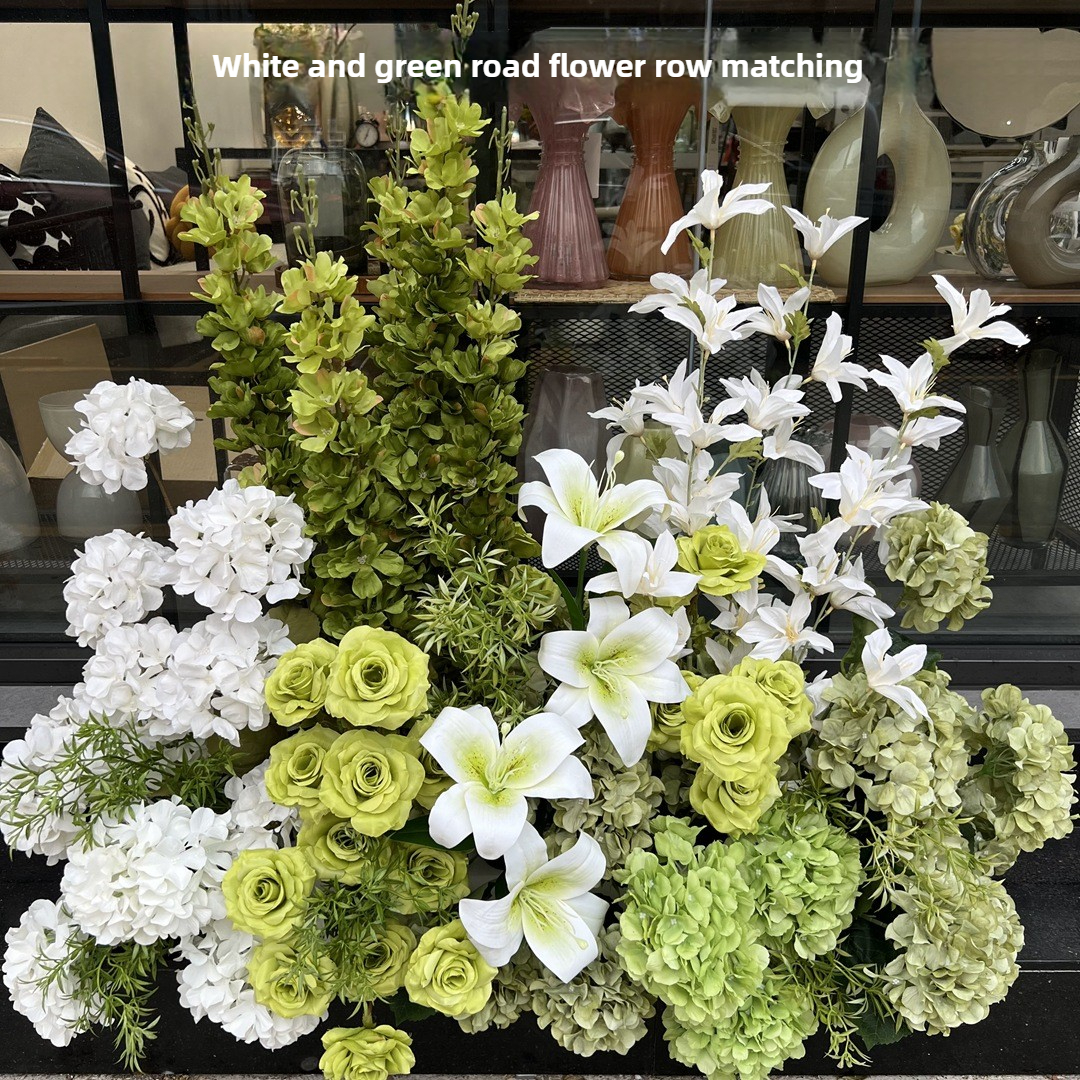 White and green wedding path f - đánh giá và giá Baby Products Wholesale
