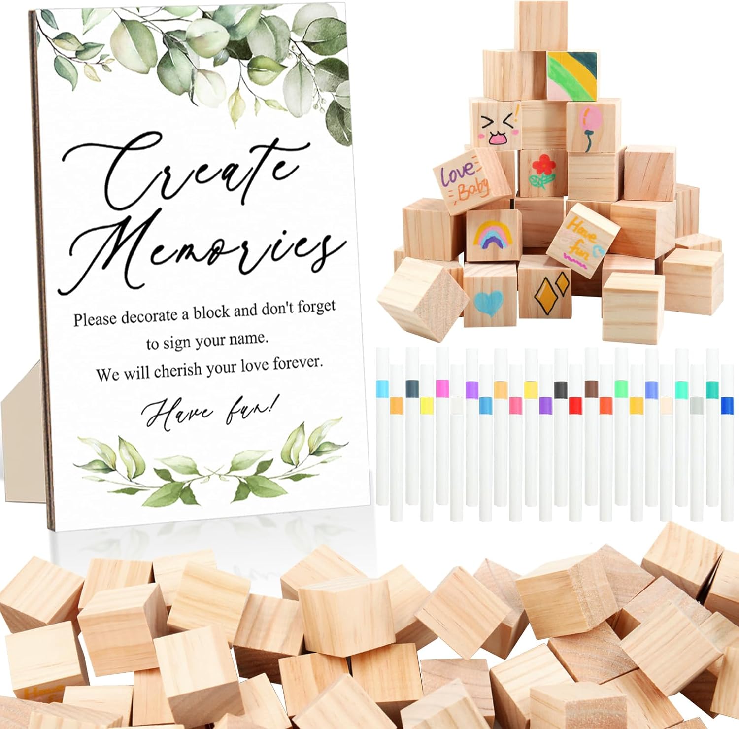 97 Pcs Baby Shower Games Sign  - đánh giá và giá Baby Products Poster