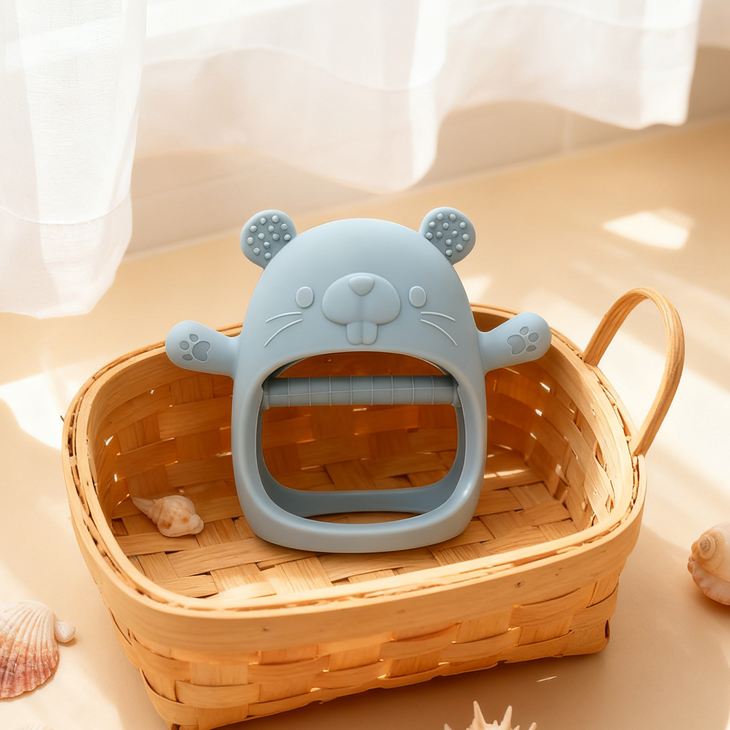 Baby Teething Toy Silicone Tee - đánh giá và giá Baby Products Sale
