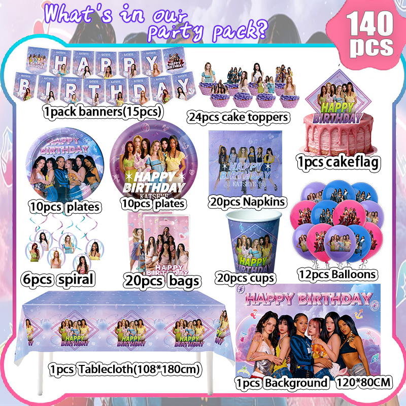 Katseye Birthday Decoration Su - đánh giá và giá Baby Products Poster