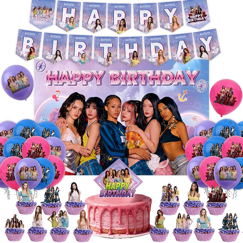 Katseye Birthday Decoration Su - đánh giá và giá Baby Products Poster