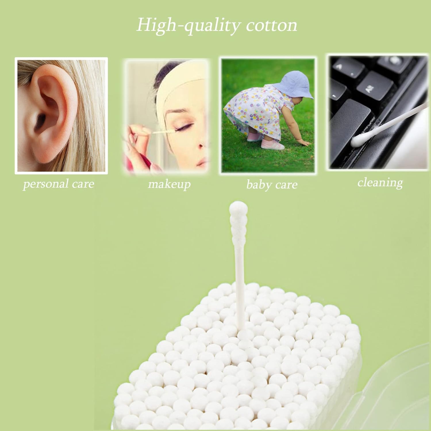 1000 Count Mini Cotton Swabs w - đánh giá và giá Baby Products Combo