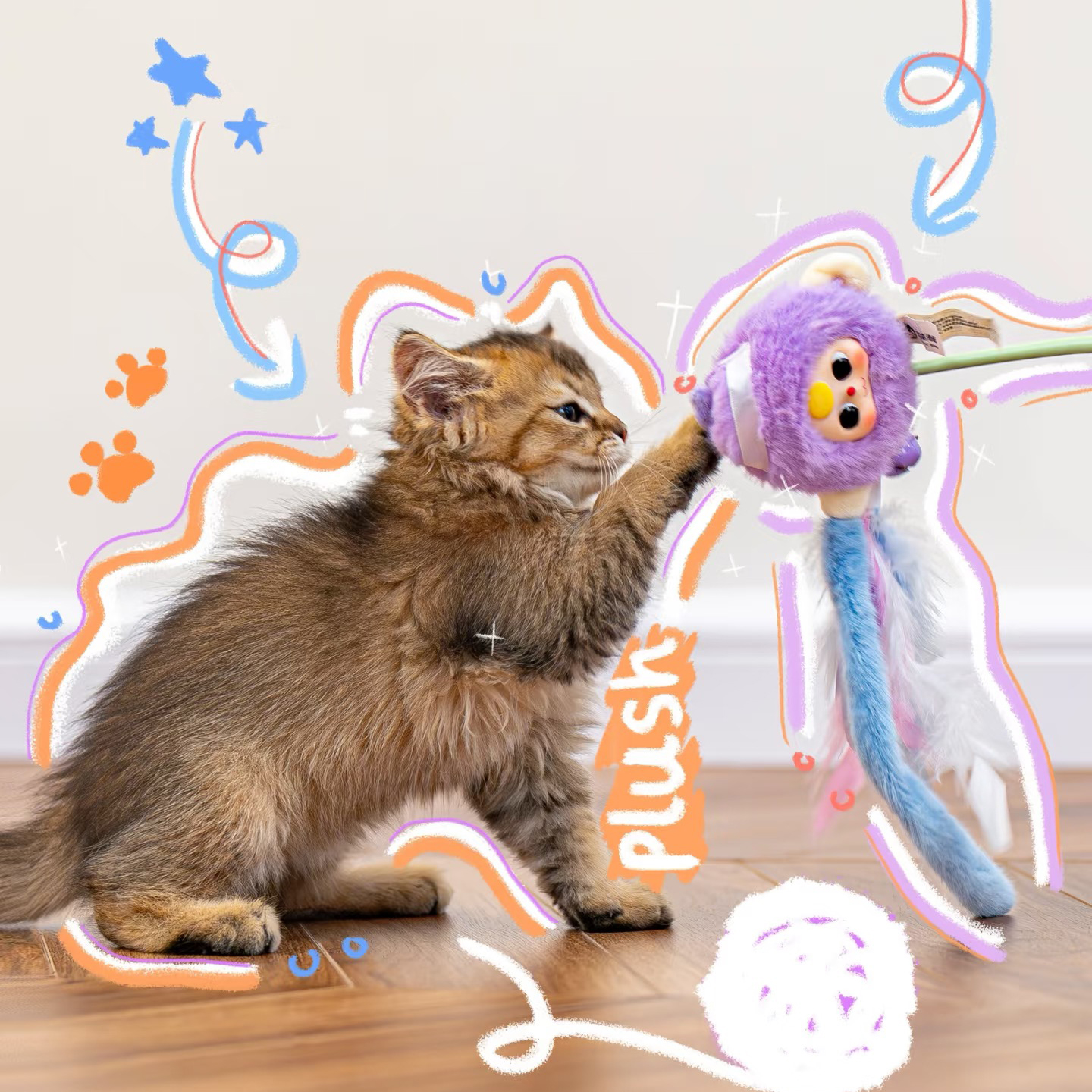 Genuine Baby Three Cat Teasing - đánh giá và giá Baby Products Pack