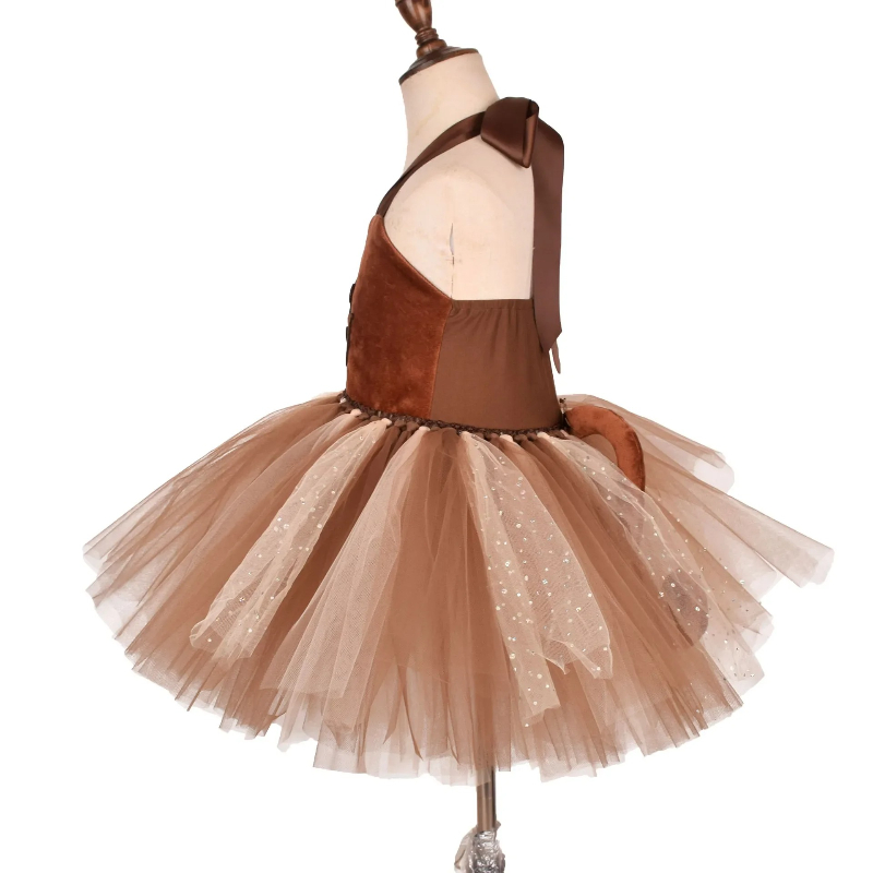 Brown Monkey Tutu Dress for Ba - đánh giá và giá Baby Products Manufacturers