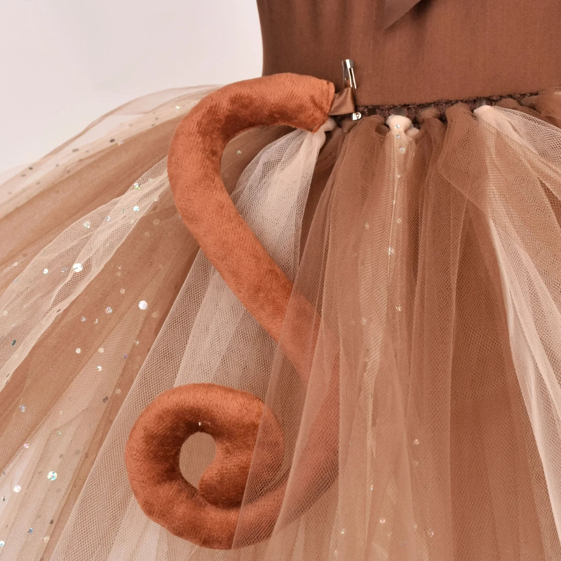 Brown Monkey Tutu Dress for Ba - đánh giá và giá Baby Products Manufacturers