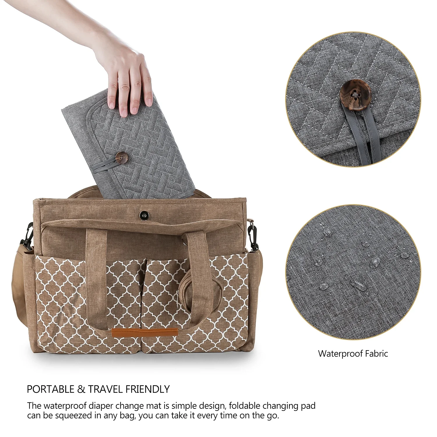 Infant Portable Multifunction  - đánh giá và giá Diaper Changing Mat