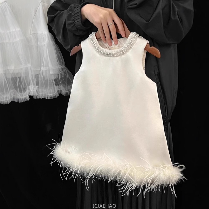 2025 New Girls Satin Feather P - đánh giá và giá Baby Products Manufacturers