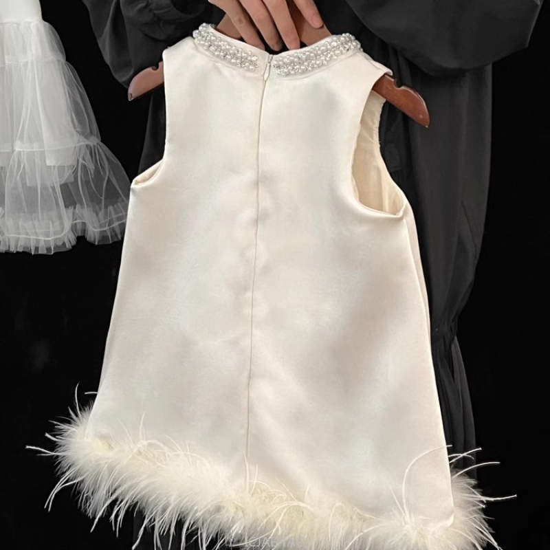 2025 New Girls Satin Feather P - đánh giá và giá Baby Products Manufacturers