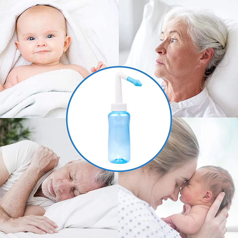300/500ML Nasal Irrigator Nasa - đánh giá và giá Nasal Aspirator