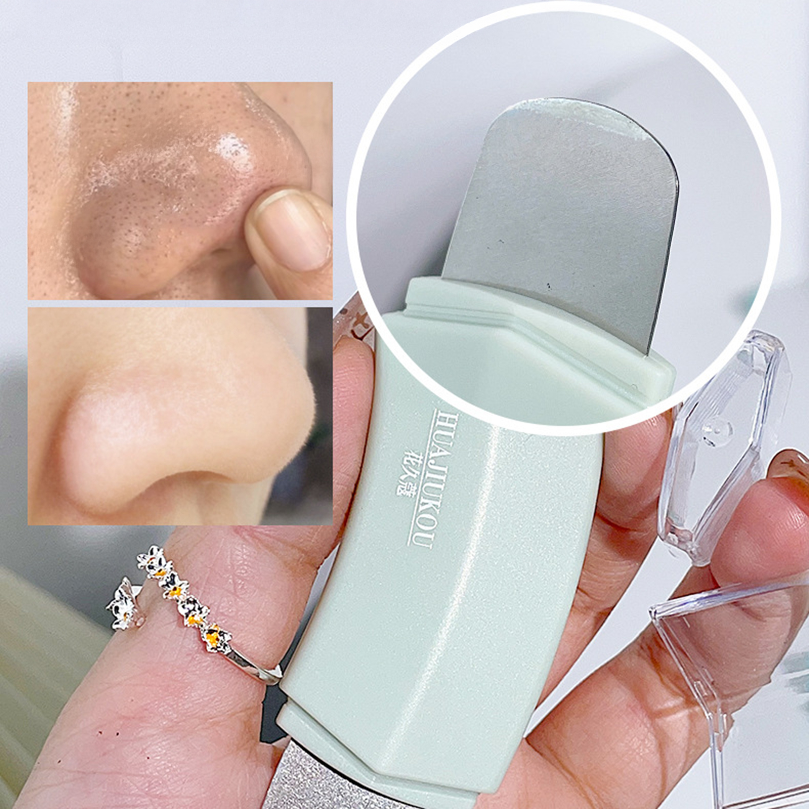 Ergonomic Blackhead Remover St - đánh giá và giá Nasal Aspirator