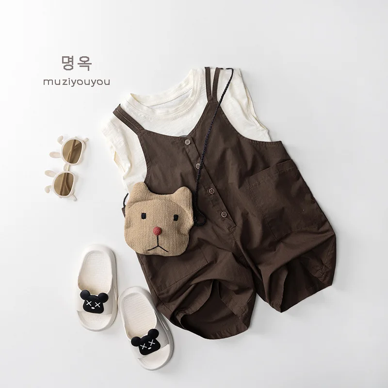 Children's Solid Color Overall - đánh giá và giá Baby Products Wholesale