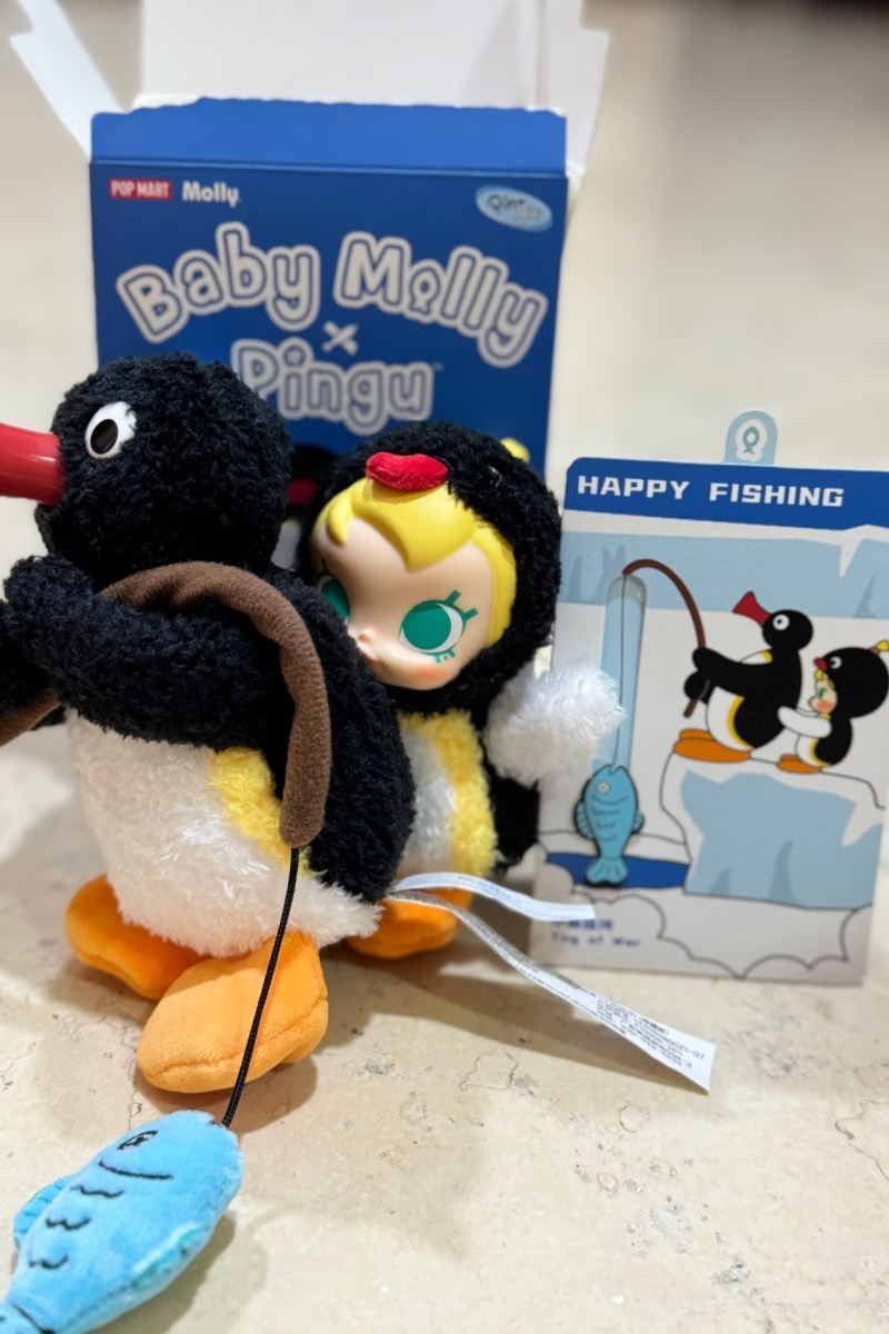 POP MART Baby Molly X Pingu Ha - đánh giá và giá Baby Products Pack