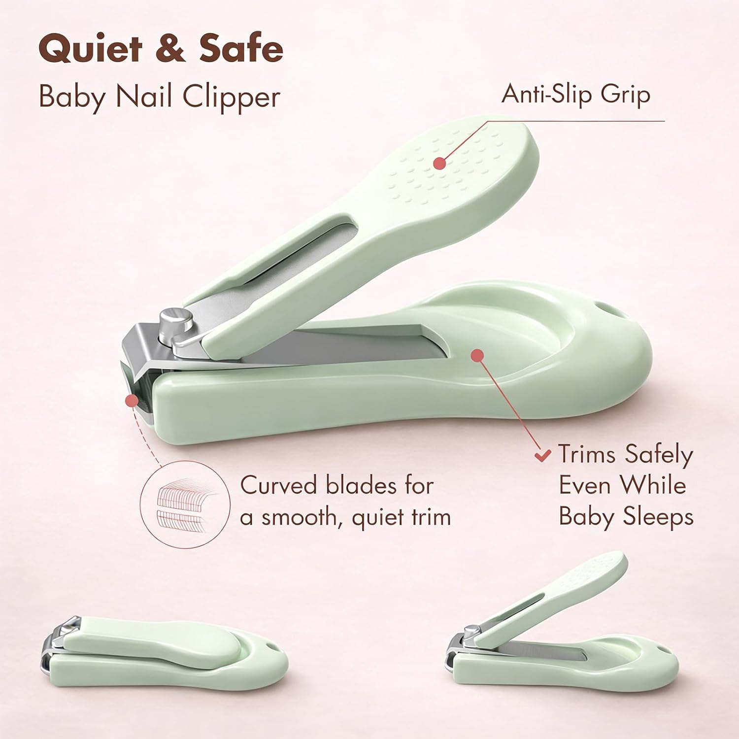Baby Nail Kit, 4-in-1 Baby Nai - đánh giá và giá Baby Products Combo