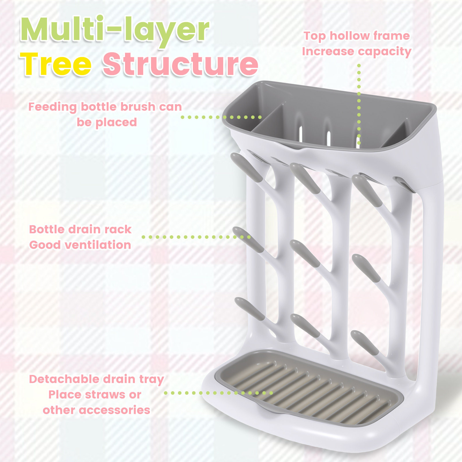 Baby Bottle Drying Rack Plasti - đánh giá và giá Baby Products Sale