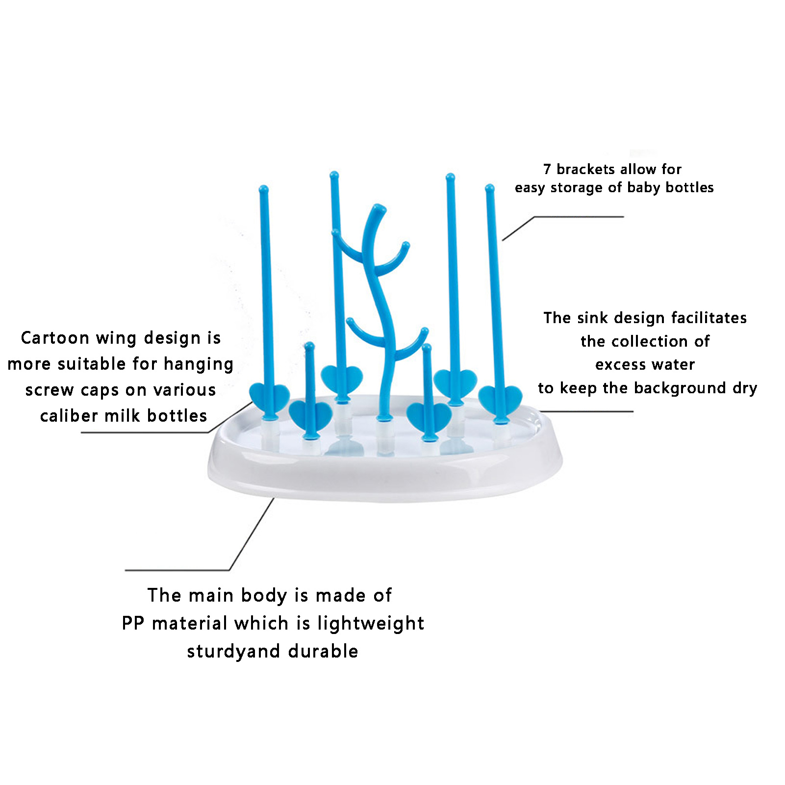 1 set Baby Bottle Drying Rack  - đánh giá và giá Baby Products Sale