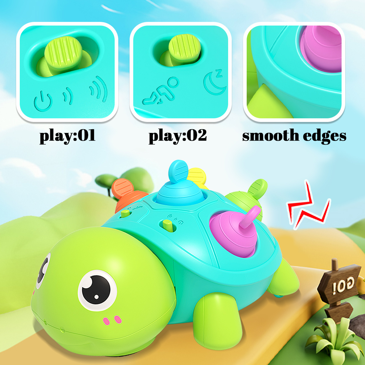 Baby Turtle Toy, Toddler Crawl - đánh giá và giá Baby Walker Activity