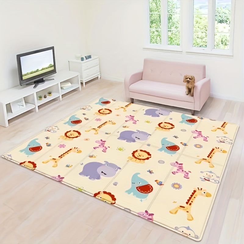 Baby Play Mat Double Sided Fol - đánh giá và giá Baby Walker Activity