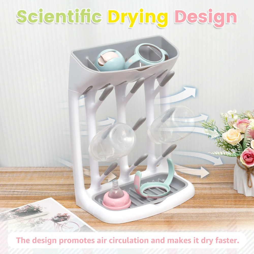 Baby Bottle Drying Rack, Space - đánh giá và giá Baby Products Sale
