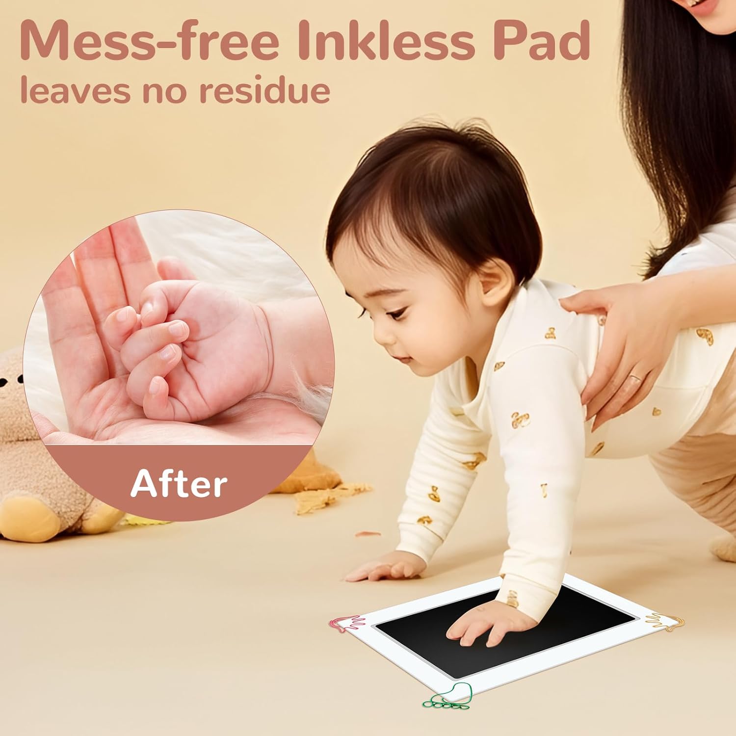 Large Baby Inkless Handprint & - đánh giá và giá Baby Products Gift Card